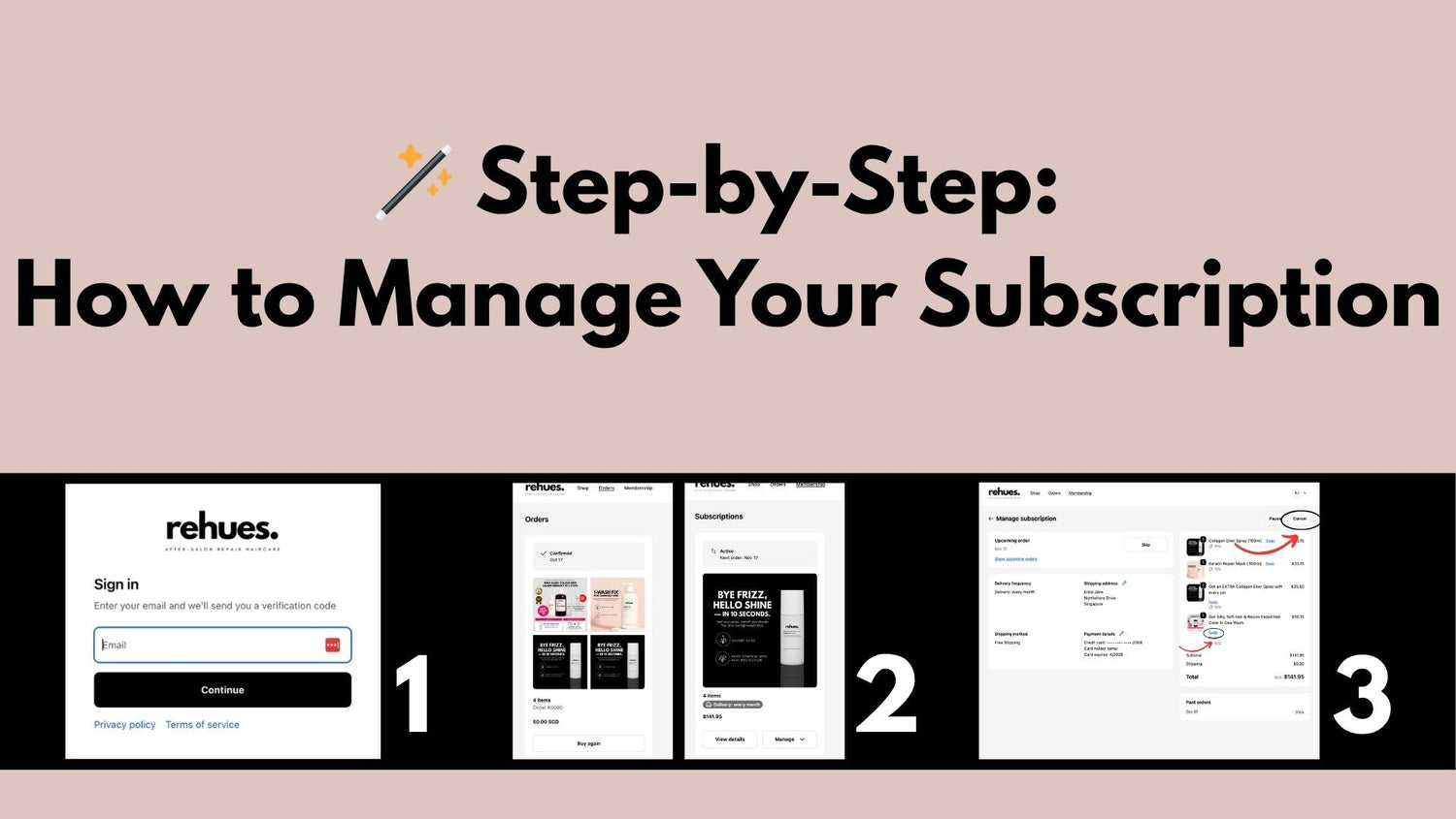 🪄 Step-by-Step: How to Manage Your Subscription