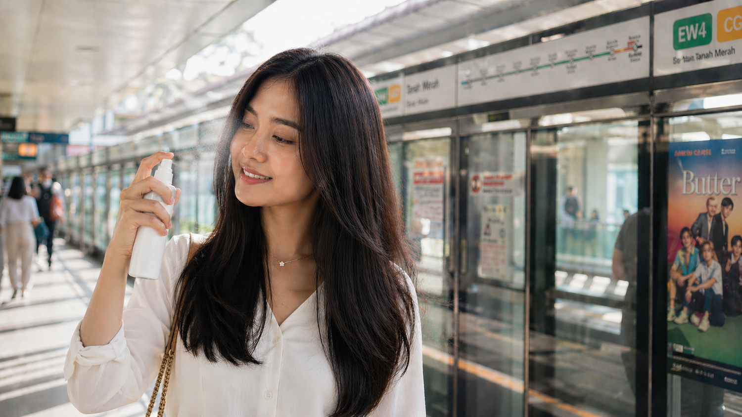 The 5-Minute Humidity-Proof Hair Routine (That Doubles as Hair Perfume)
