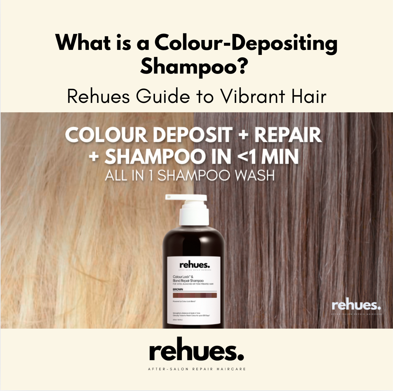 What is a Colour-Depositing Shampoo? | Rehues Guide