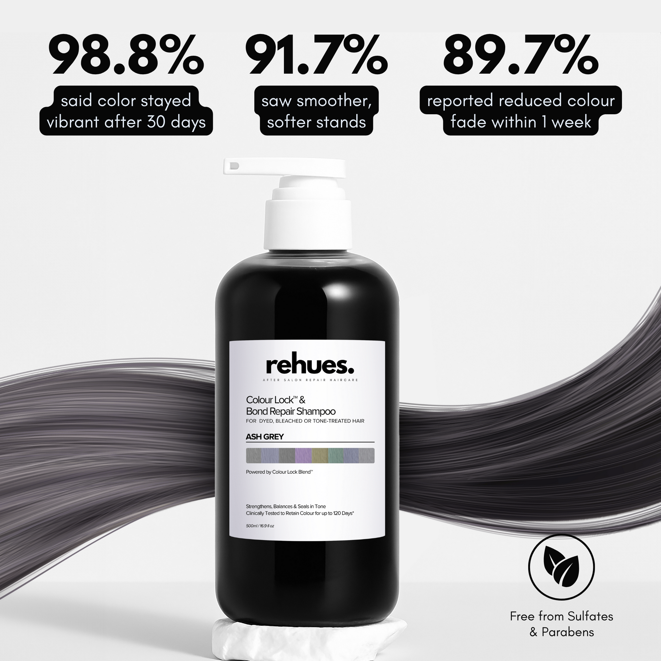 Get Silky Soft Hair & Revive Faded Hair Color In One Wash.