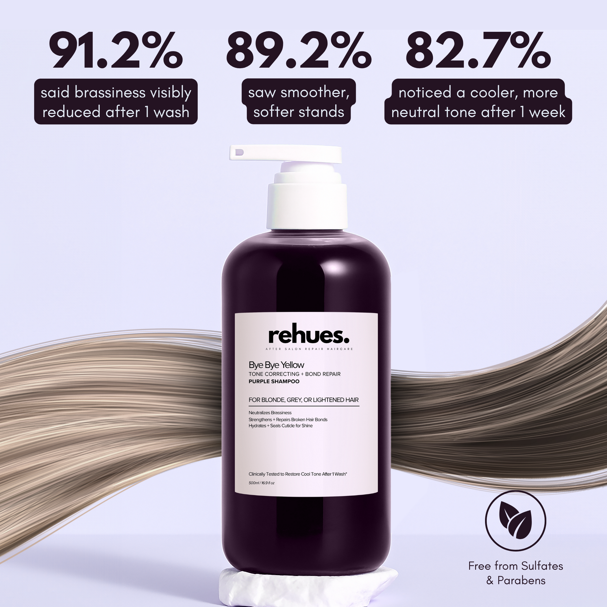 Get Silky Soft Hair & Revive Faded Hair Color In One Wash.