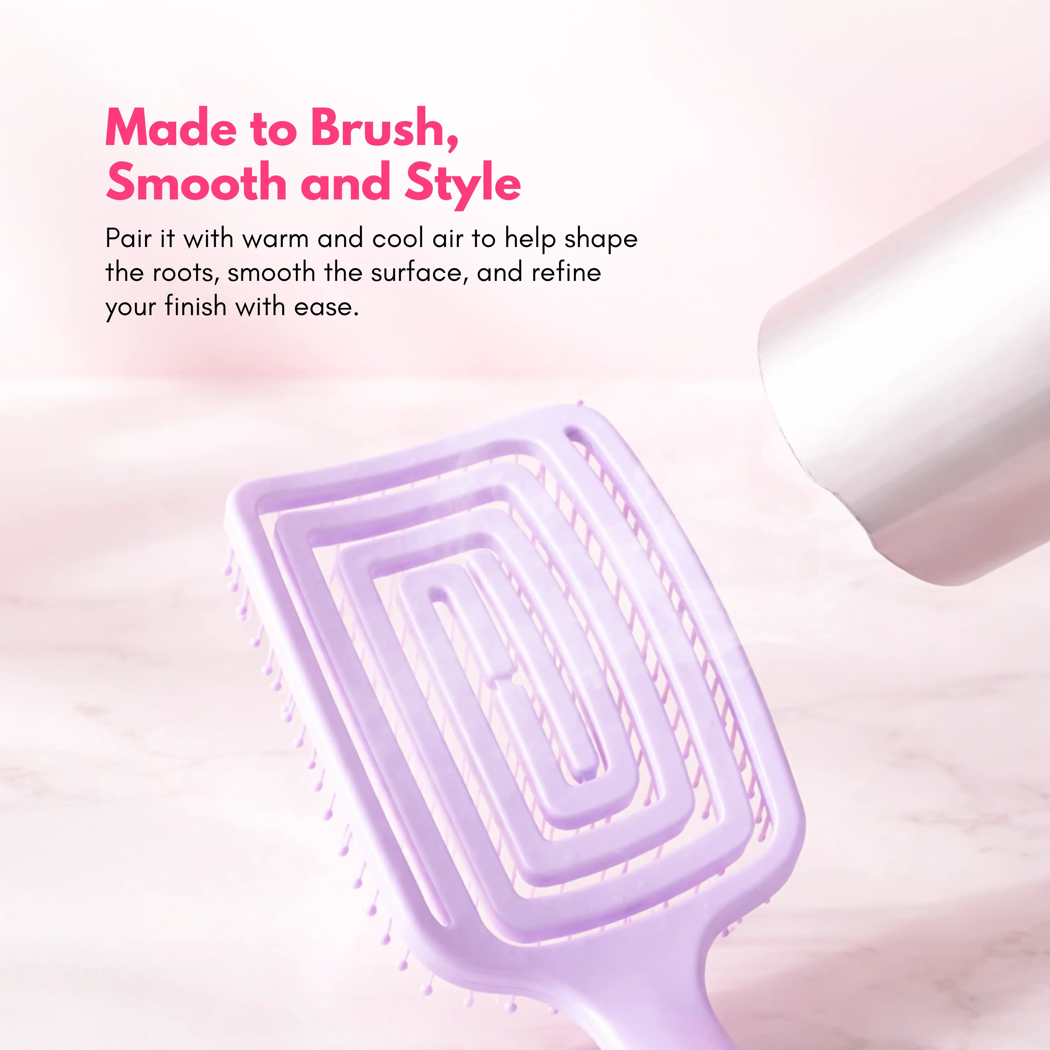 Rehues Lilac Scalp Brush