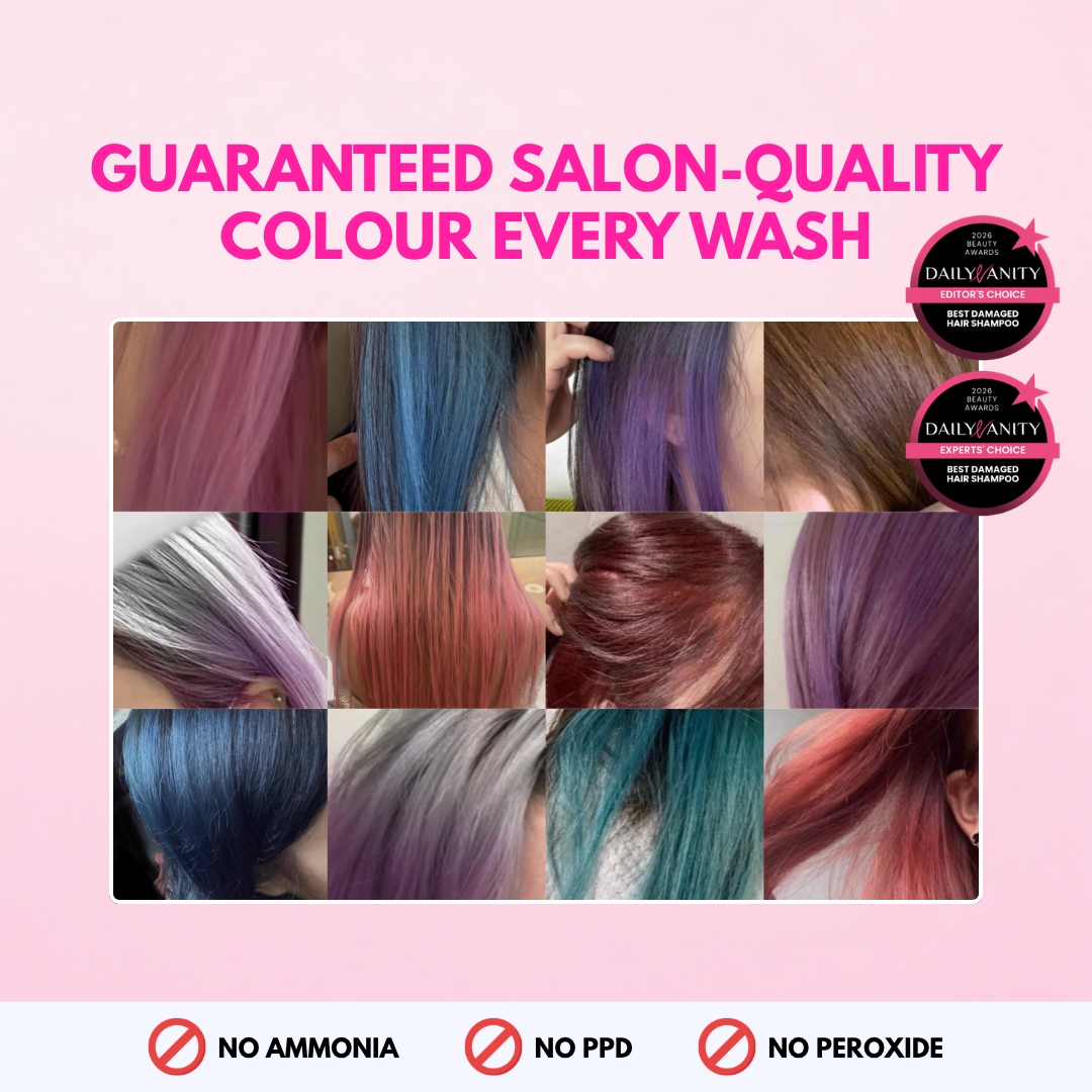 Get Silky Soft Hair & Revive Faded Hair Color In One Wash.