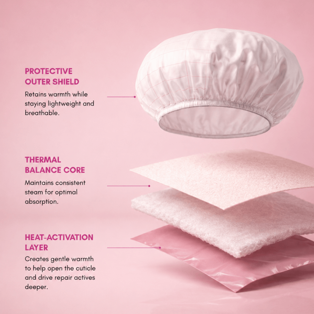Rehues PDRN Steam Hair Mask strengthens bleached hair strands