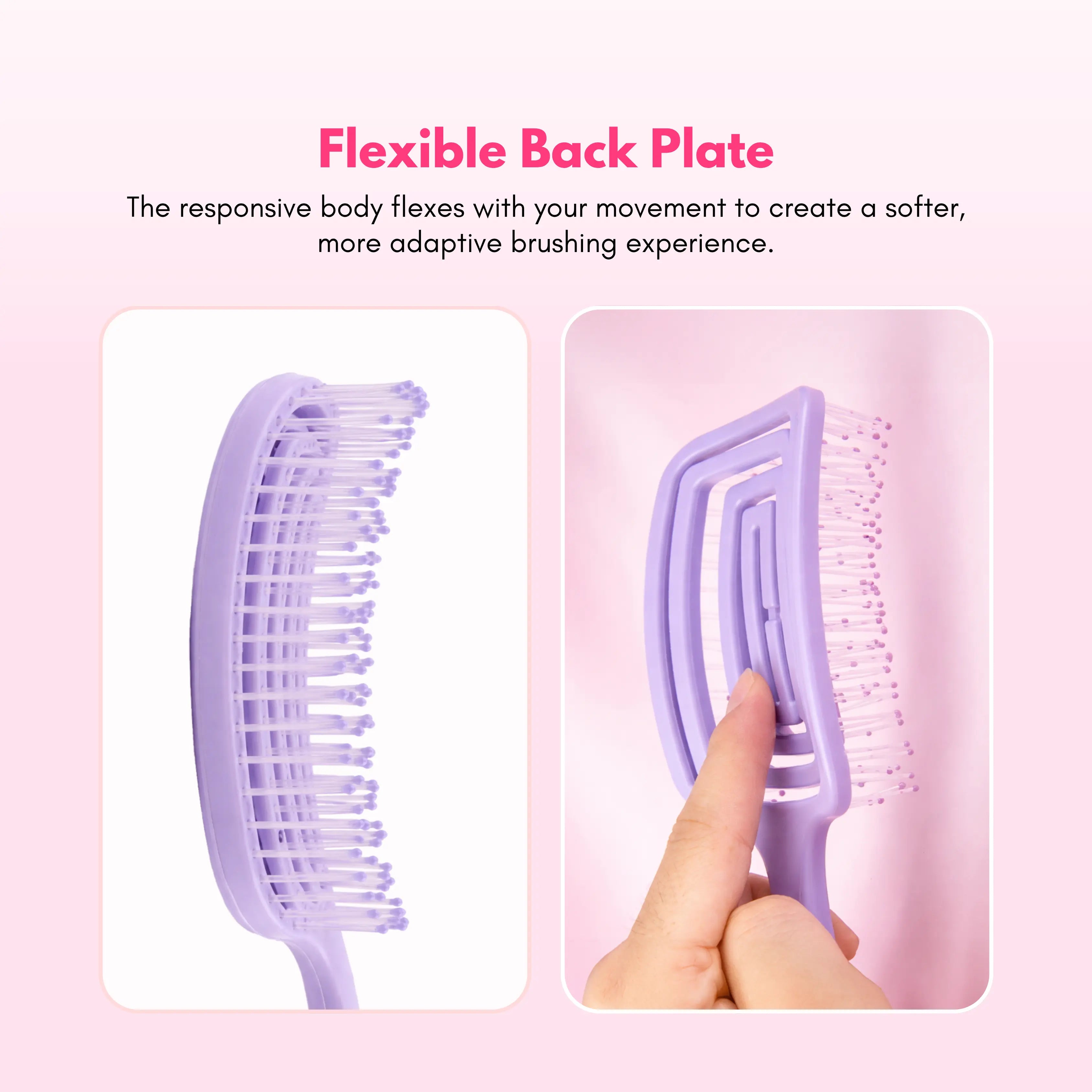 Rehues Lilac Scalp Brush